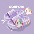 Chinelo Unicornio Confort Kids + Brinde