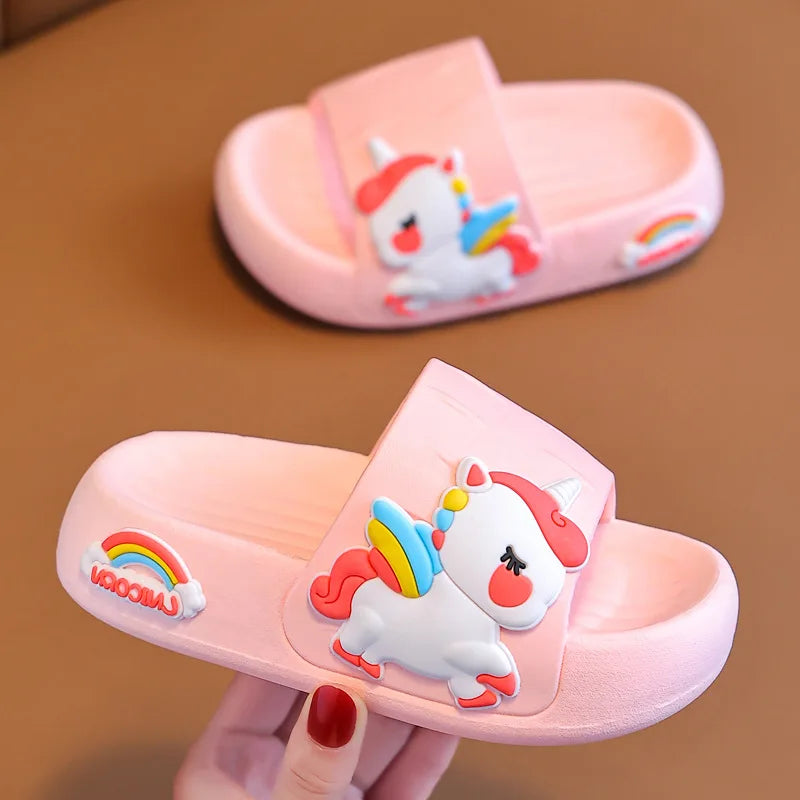 Chinelo Unicornio Confort Kids + Brinde