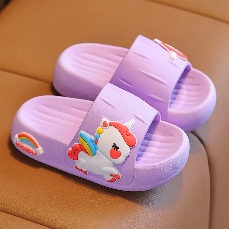 Chinelo Unicornio Confort Kids + Brinde