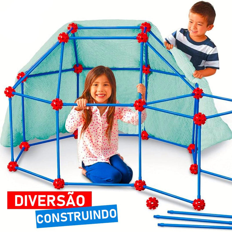 Kit de construção Tenda kids + Lona de brinde (PROMOÇÃO EXCLUSIVA)